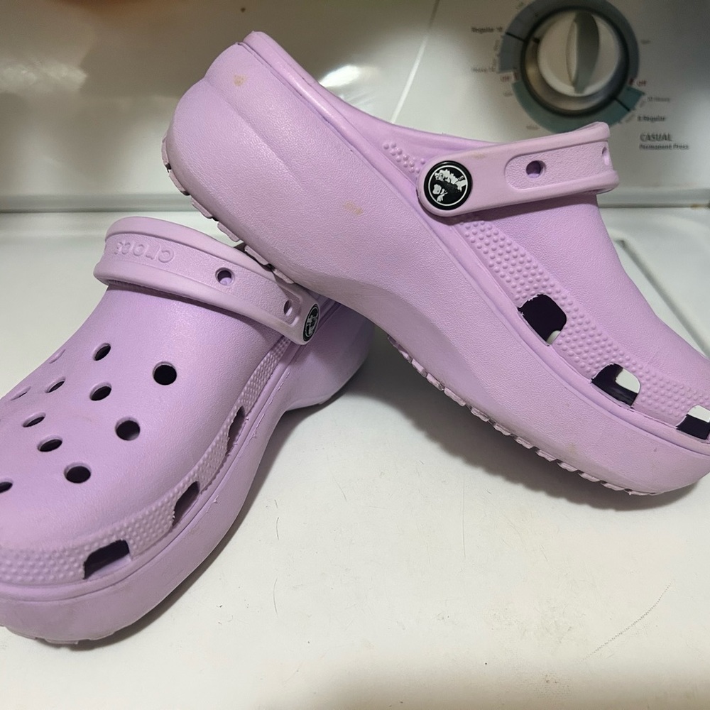 CROCS Kids Lavender Sandals - Picture 2 of 13